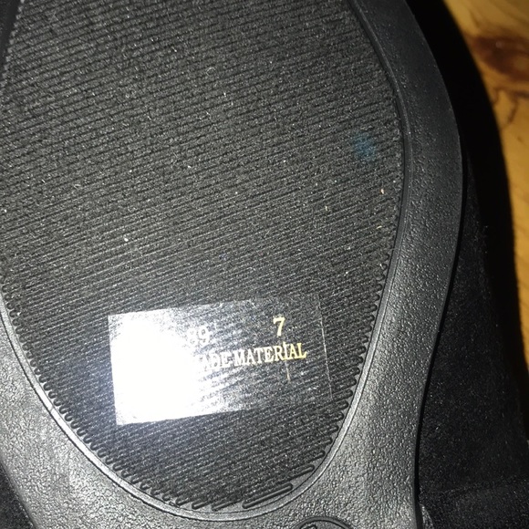 Bamboo Flats Black Knotted MJ Slide NWT - Picture 5 of 5